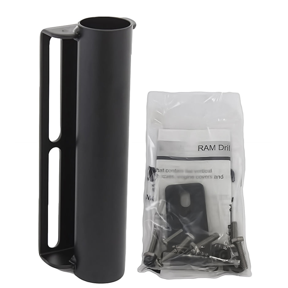 RAM Mount Universal Flat Surface Vertical DrillDown Vehicle Laptop Mount Stand RAMVB181SW1