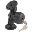 RAM Mount Locking Double Socket Arm w225 Bases RAMB101LU