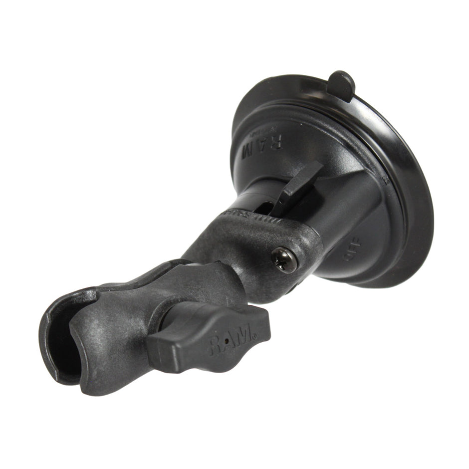 RAM Mount Composite Twist Lock Suction Cup Mount  Short Arm RAPB166ADU1
