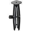 RAM Mount Long Double Socket Arm wDiamond Base RAMB103C238U