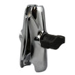 RAM Mount Chrome Double Socket Arm RAMB201CHU
