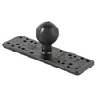 RAM Mount 625 x 2 Universal Electronics Base w15 Ball RAM111BU