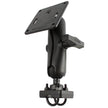 RAM Mount 15 Rail Mount wDouble UBolt Bases  3625 Square Base RAM3341U