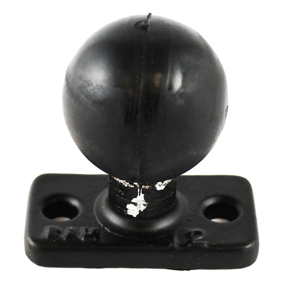 RAM Mount 1 x 2 Rectangle Base w15 Ball RAM202U12