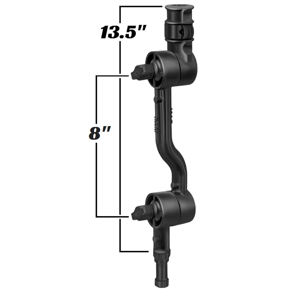 RAM Mount Adjustable AdaptaPost 135 Extension Arm RAP114APB2U