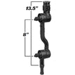 RAM Mount Adjustable AdaptaPost 135 Extension Arm RAP114APB2U