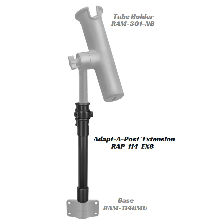 RAM Mount AdaptaPost 11 Extension Pole RAP114EX8