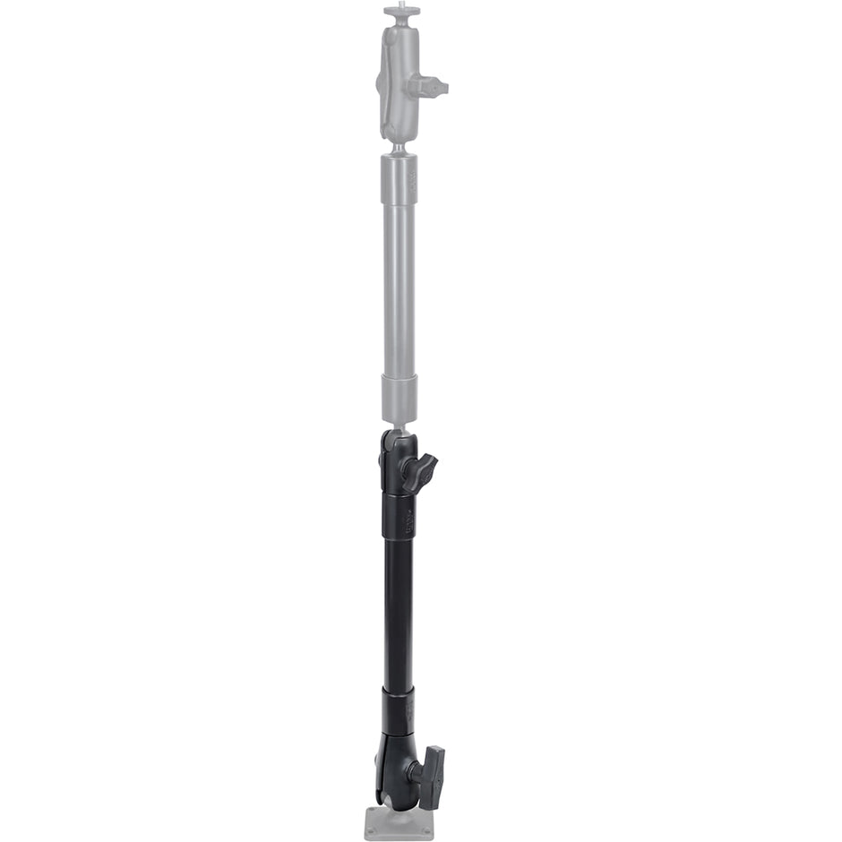 RAM Mount 14 Long Extension Pole w1 and 15 Single Open Socket RAPCB20114U