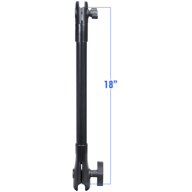 RAM Mount 18 Long Extension Pole w1 and 15 Single Open Sockets RAPCB20118U