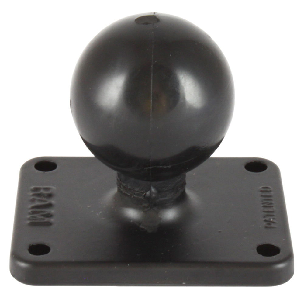 RAM Mount 2 x 25 Rectangle Base w15 Ball RAM202U225