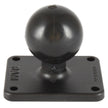 RAM Mount 2 x 25 Rectangle Base w15 Ball RAM202U225