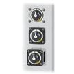 Blue Sea 6011200 mSeries Battery Switch Dual Circuit Plus  Black 6011200