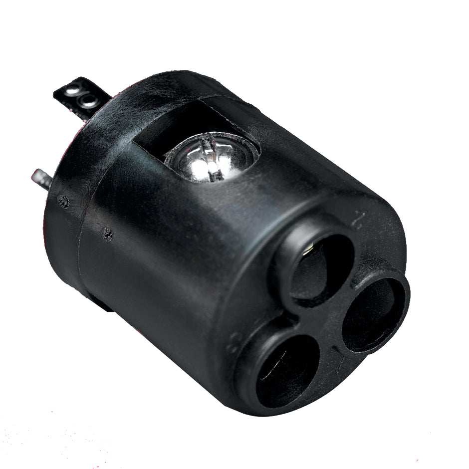 Marinco ConnectPro 3Wire Receptacle 6Gauge Adapter 12VBRAD