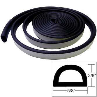 TACO Weather Seal  10L x 38H x W  Black V300109B101