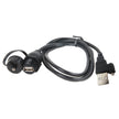 Fusion USB Connector wWaterproof Cap MSCBUSBFM1