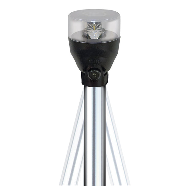 Attwood LED Articulating All Around Light  24 Pole 553024A7