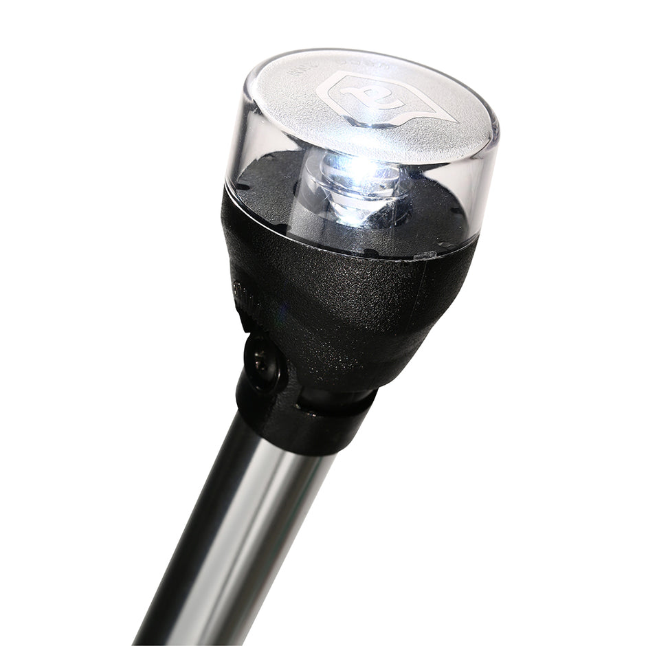 Attwood LED Articulating All Around Light  42 Pole 553042A7