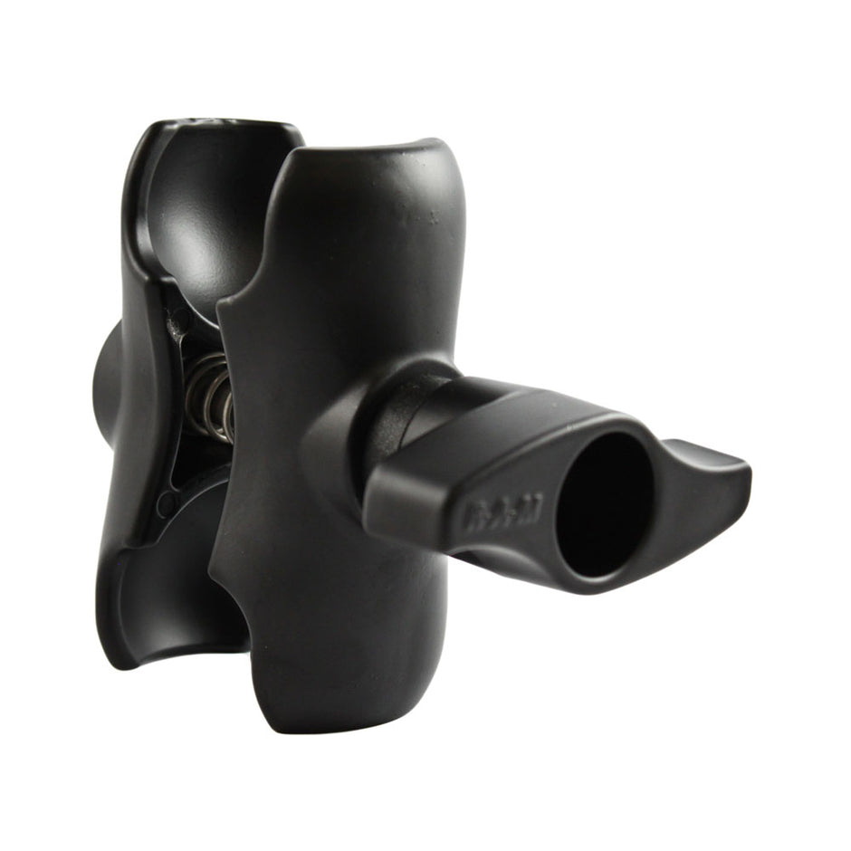 RAM Mount D Size Short Double Socket Arm f225 Ball Base RAMD201UC