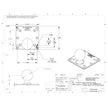 RAM Mount 100x100mm VESA Plate w225 Ball RAMD246U