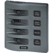 Blue Sea 4305 WeatherDeck 12V DC Waterproof Switch Panel  4 Posistion 4305