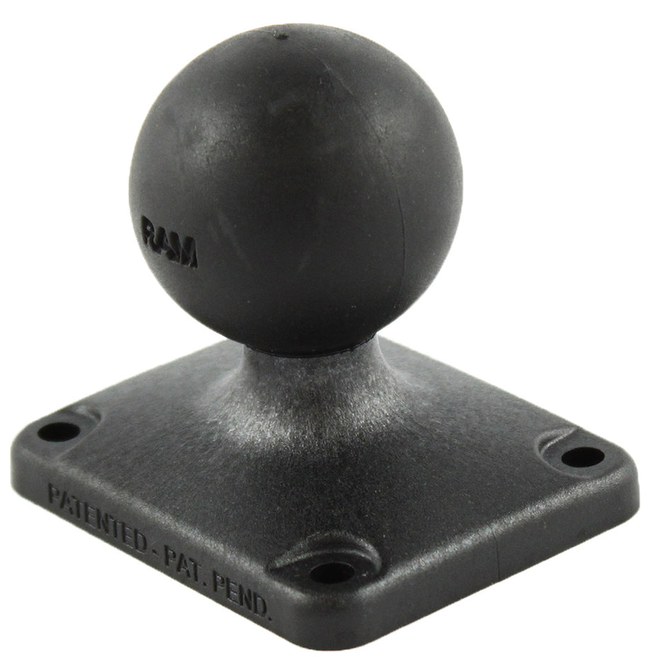 RAM Mount 2 x 25 Rectangle Composite Base w15 Ball RAP202U225