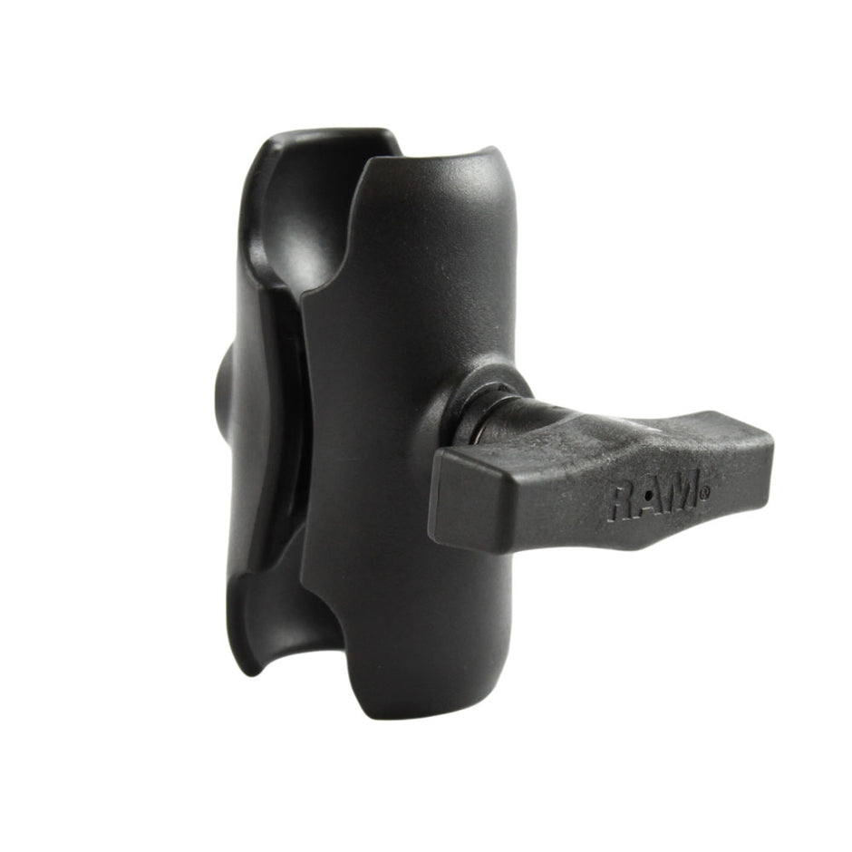 RAM Mount Composite Short Double Socket Arm f15 Ball Base RAP201UB
