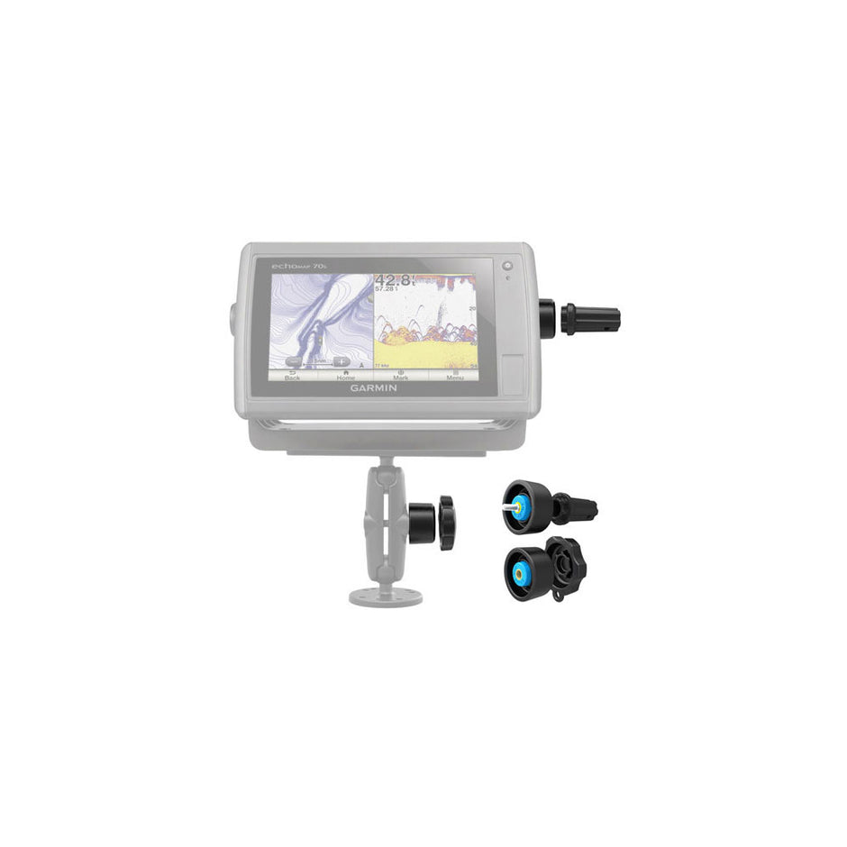 RAM Mount PinLock Security Kit f 1 B Size Mounts and Gimbal Bracket RAPSKNOB3GU