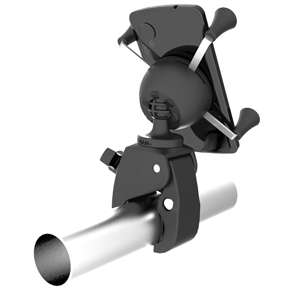RAM Mount ToughClaw Mount wUniversal XGrip Phone Holder RAMHOLUN7400U