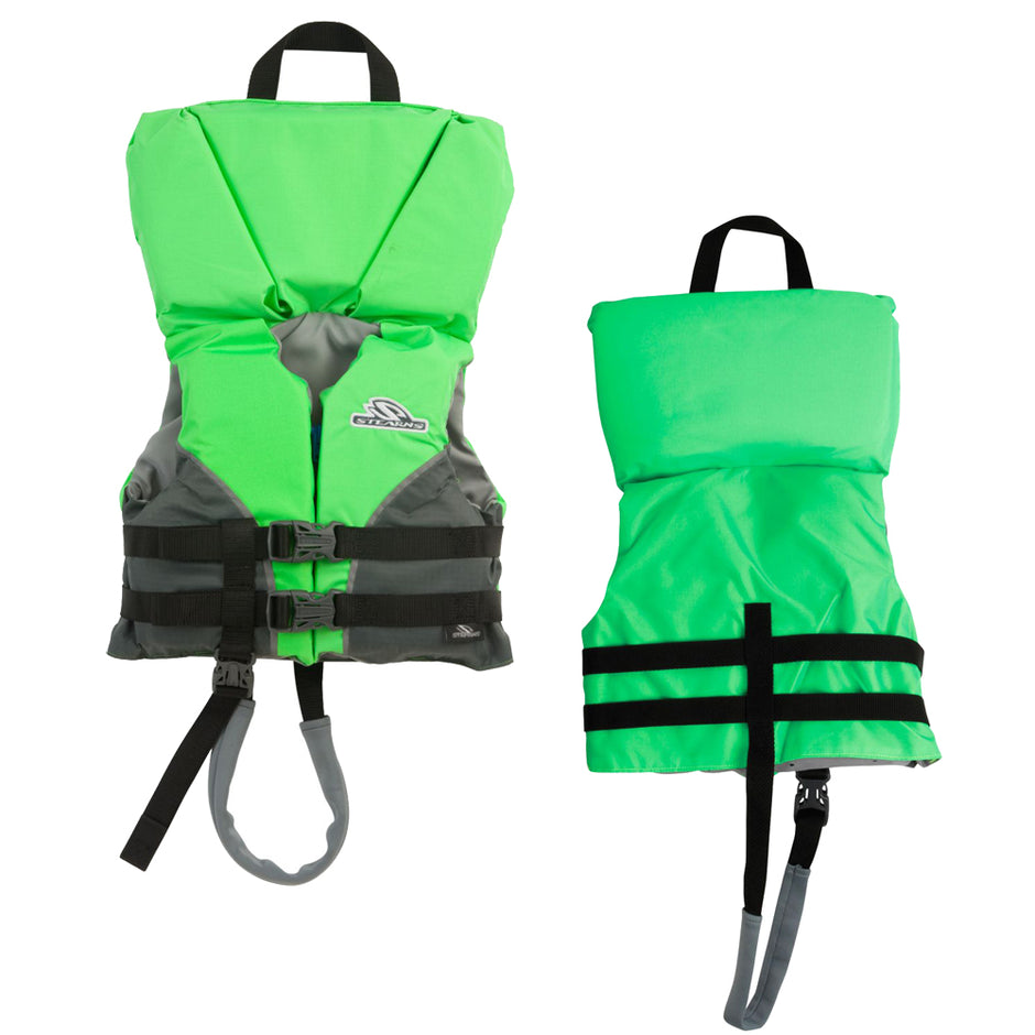 Stearns Infant HeadsUp Nylon Vest Life Jacket  Up to 30lbs  Green 2000013194