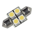 Lunasea Pointed Festoon 4 LED Light Bulb  31mm  Cool White LLB202C2100