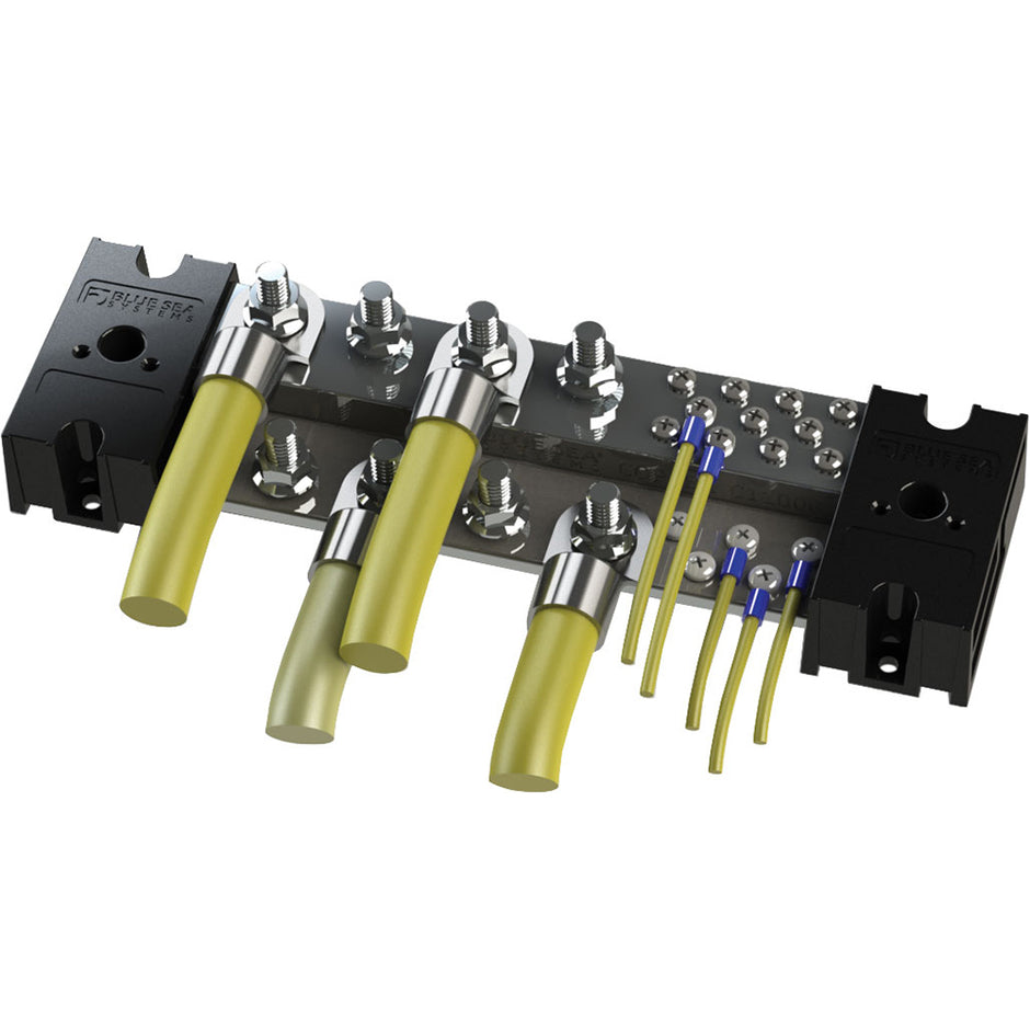 Blue Sea PowerBar 1000  8 38 Terminal Studs wCover 1990