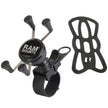 RAM Mount EZStrap Rail Mount wUniversal XGrip Cell Phone Holder RAPSB187UN7U