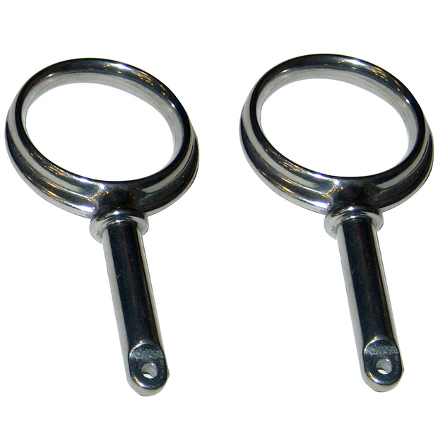 Perko Round Type Rowlock Horns  Plain Zinc 1267DP0ZNC
