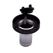 Perko Gas Fill f112 Hose  Chrome Plated Zinc Black Flange 1313DP0CHR