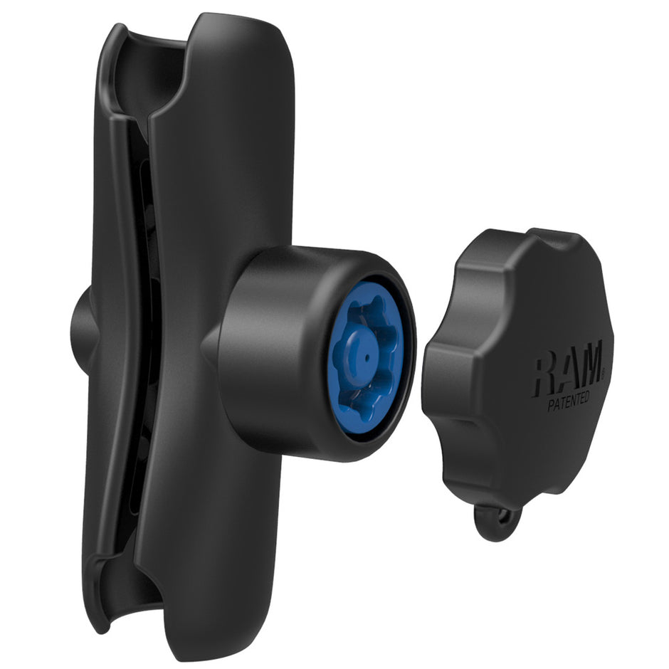 RAM Mount Double Socket Arm wPinLock Security Knob  15 RAM201SU