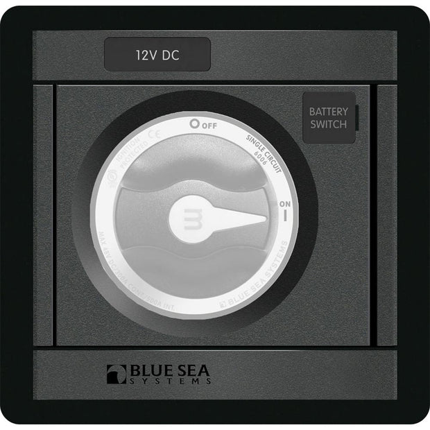 Blue Sea 1139 DC MSeries Black Panel Square 1139