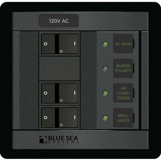 Blue Sea 1214 120V AC Main  2 Positions 1214