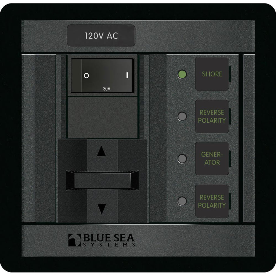 Blue Sea 1208 120V AC 2 Sources  30A 1208