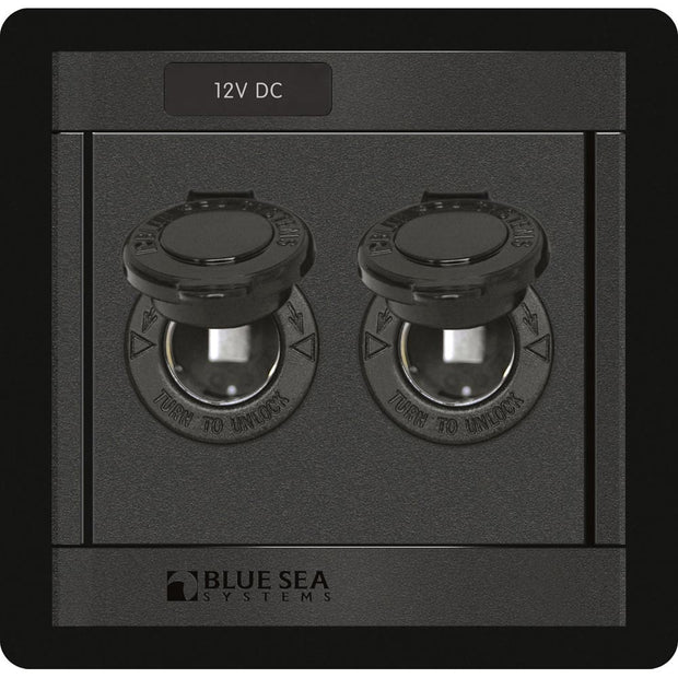 Blue Sea 1472 DC 12V Socket Panel 1472