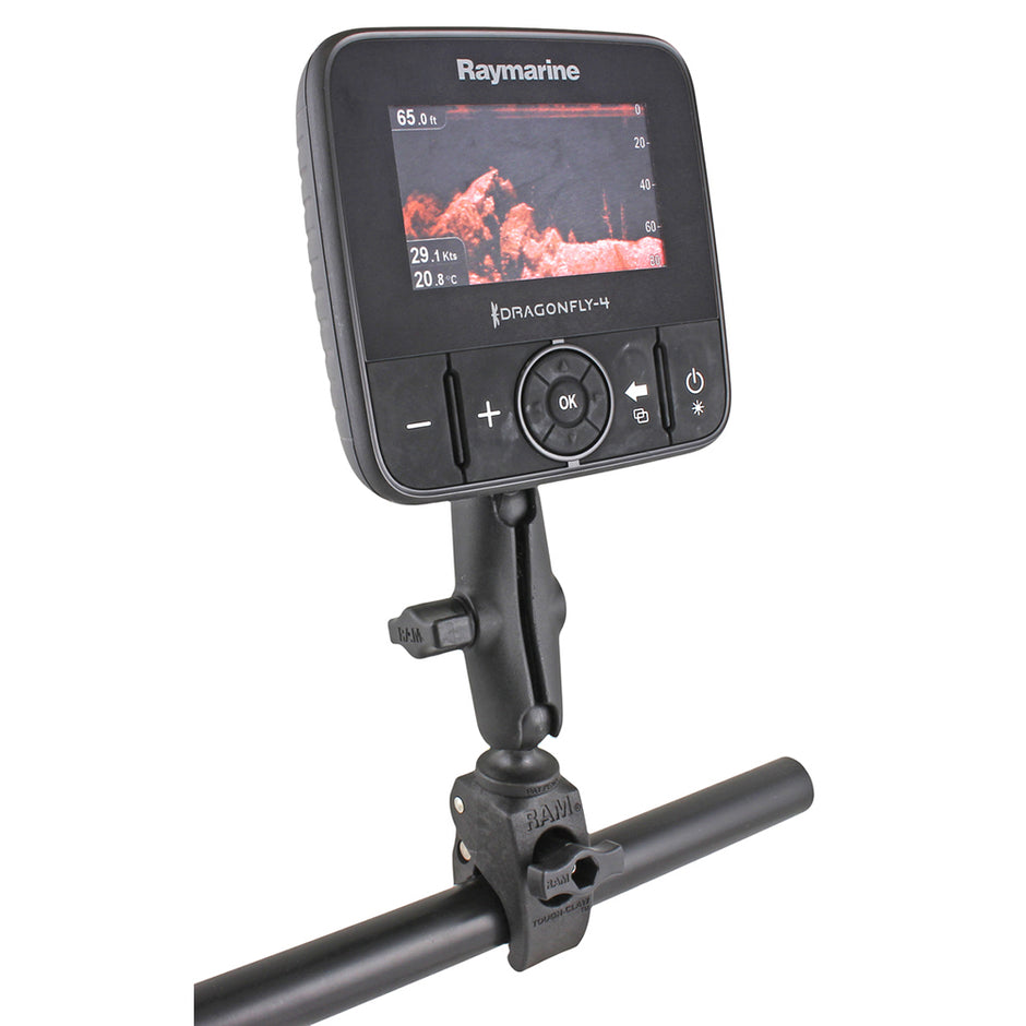 RAM Mount Small ToughClaw Base w1 Ball  M6 x 30 SS Hex Head Bolt fRaymarine Dragonfly45  WiFish RAMB400379M616U