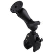 RAM Mount Medium ToughClaw Base wDouble Socket Arm  15 Round Base Adapter RAP404202U