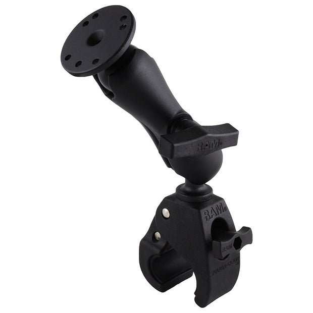 RAM Mount Medium ToughClaw Base wDouble Socket Arm  15 Round Base Adapter RAP404202U