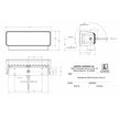 Lumitec Maxillume h60  Trunnion Mount Flood Light  White Dimming  White Housing 101334