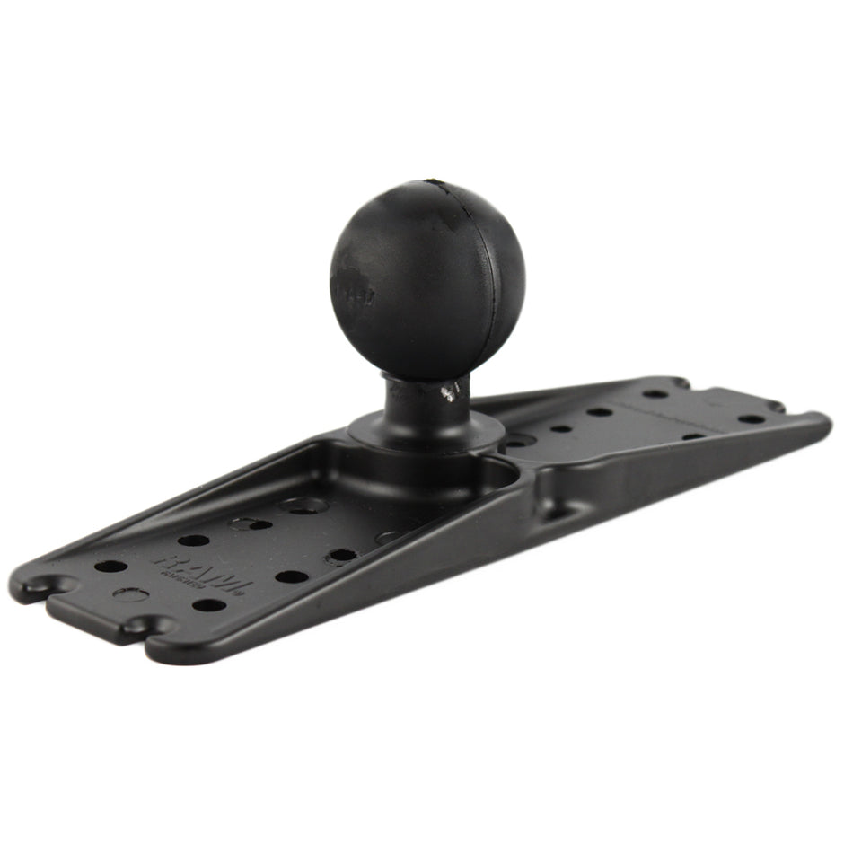 RAM Mount 11 x 3 Rectangle Universal Electronics Base w225 Ball RAMD111BU