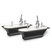Garmin GT51MTHP SS TH Pair DownVSideV 500W CHIRP 260455kHz Trad 600W Mid CHIRP 80160 Transducers  12Pin 0100196611
