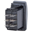 Blue Sea 7938 Contura II Switch DPDT Black  ONOFFON 7938