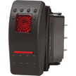 Blue Sea 7939 Contura II Switch DPDT Black  ONON 7939