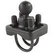 RAM Mount Double UBolt Base w1 Ball fRails from 075 to 125 Diameter RAMB235U