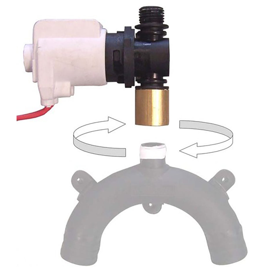Jabsco Vented Loop Solenoid Valve f37010 Series Toilet 370682000