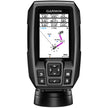 Garmin STRIKER 4 Fishfinder Worldwide Version w77200kHz  4Pin Transducer wTransom  Trolling Motor Mounts 0100155001